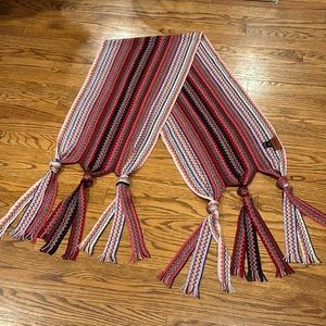Missoni Scarf with Knotted Tassels Rare EUC